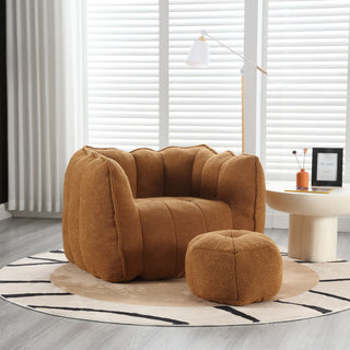 Soft Bean Bag Chair With High Resilient Foam