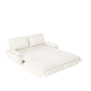 Queen Pull Out Bed, 3 In 1 Convertible Sleeper Sofa