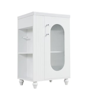 Modern Bathroom Vanity With Sink, Adjustable 2 Tier Shelf
