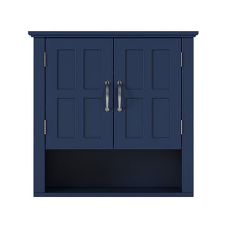 Multi Functional Wall Mounted Cabinet With Adjustable Shelves For Bathroom