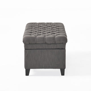 Juliana - Storage Ottoman With Birch Legs