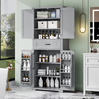 Bathroom Storage Cabinet With Drawer And Adjustable Shelf