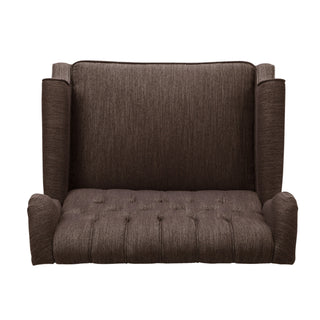 Dunham - Contemporary Fabric Tufted Oversized Pushback Recliner