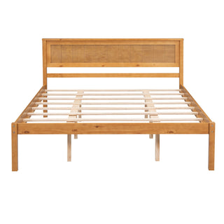 Platform Bed Frame With Headboard