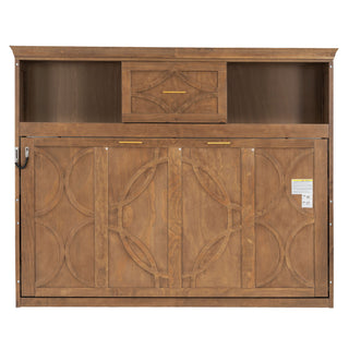 Murphy Bed With Charging Station And Drawer