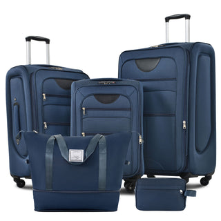 Softside Luggage Expandable Set & Duffel Bag Upright Spinner