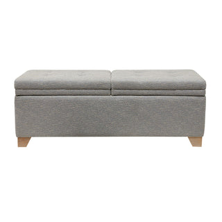 Soft Close Upholstered Storage Bench, Convenient Design
