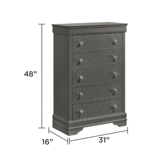 Blaze - Modern Bedroom Set With LED Headboard