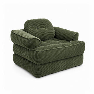 Convertible 2 In 1 Armrest Sofa For Bedroom