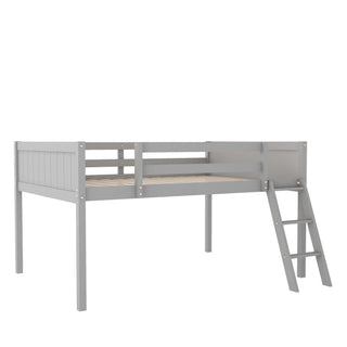 Low Loft Bed With Adjustable Ladder