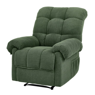Manual Recliner, Padded Footrest