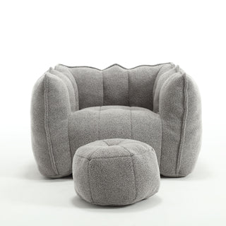 Soft Bean Bag Chair With High Resilient Foam