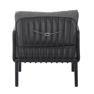 Outdoor Patio Club Chair, Waterproof Thick Cushion Deep Seating