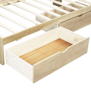 Daybed With 2 Storage Drawers, Storage Cabinets, USB Ports