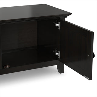 Amherst - Low TV Media Stand - Hickory Brown