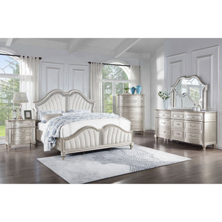 Colwood - 9 Drawer Dresser With Mirror - Silver