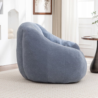 Comfy Bean Bag Chair With Memory Foam Filler, Tufted Soft
