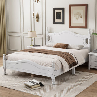 Platform Bed Frame With Slat Support