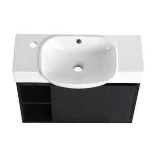 Freestanding Bathroom Vanity With Sink, Soft Close Door