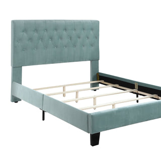 Transitional Upholstered Bed