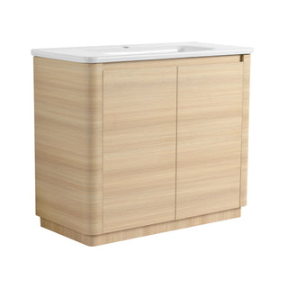 Freestanding Bathroom Vanity With Sink & 2 Soft Close Doors