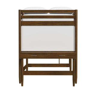 Malibu - Full Loft Bed - Walnut