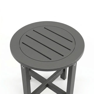 Round Outdoor Side Table