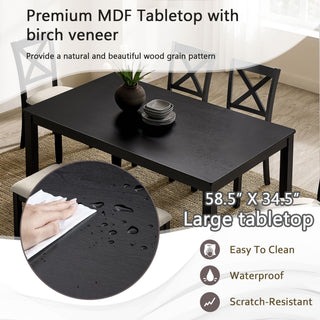 Kitchen Dining Set, Rectangular Dining Table