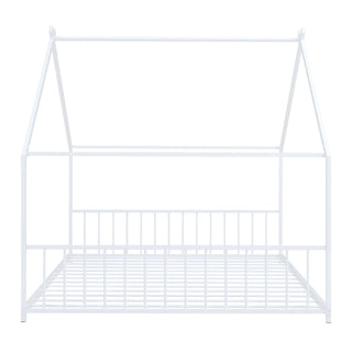 Metal House Bed