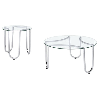 Dutton - Round Coffee Table Set