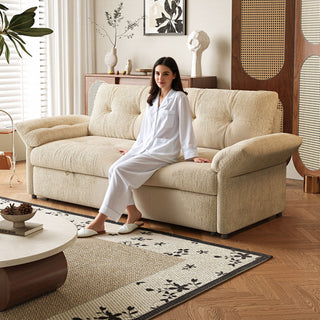 Sofa Bed, 2 In 1 Design For Living Rooms