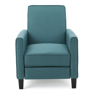 Upholstered Push Back Recliner Chair For Living Room