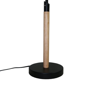 Arcus Paniz - Desk Lamp With Cylinder Shade - Black