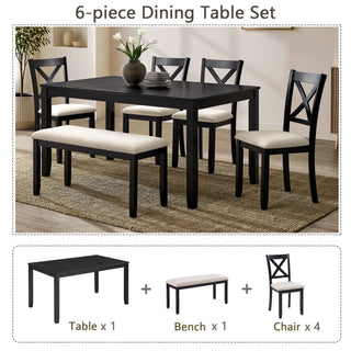Kitchen Dining Set, Rectangular Dining Table