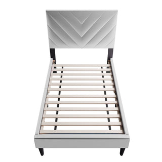 Bed Set With Adjustable Headboard