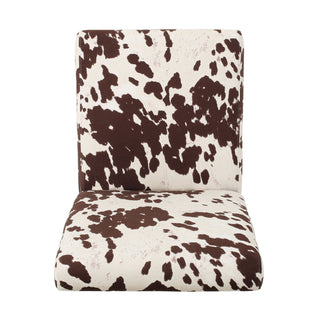Contemporary Dining Chair With Rubberwood Legs (Set of 2)