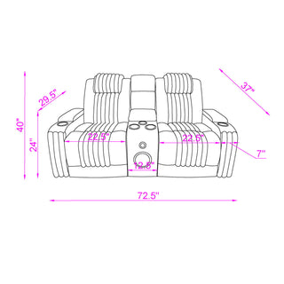 Duran - Power Reclining Set With Power Headrest