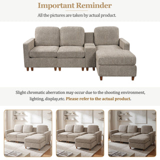 L - Sectional Sofa With Reversible Chaise