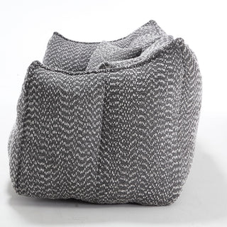 Comfortable Dual Beanbag Chair With High Resilience Foam Core For 2 People