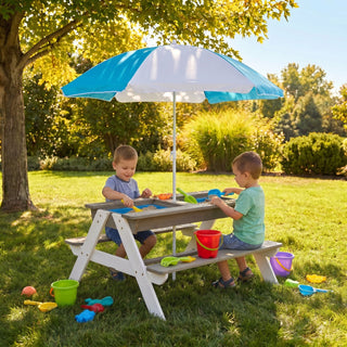 Kids Picnic Table With Sand And Water Table Conversion