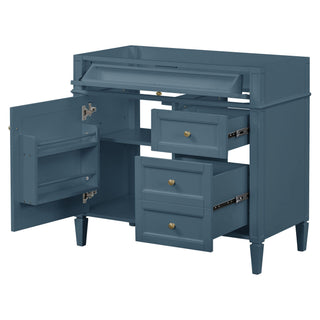 Bathroom Vanity With 2 Drawers And Tip-Out Drawer, Storage Cabinet