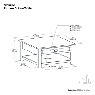 Monroe - Handcrafted Side Table