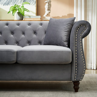 Streamline Modern L-Shaped Corner Sofa