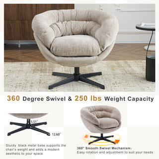 Modern Office Chair With 360 Degree Swivel