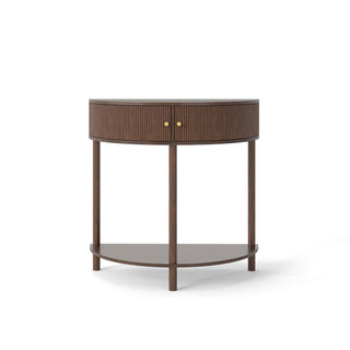 Demi Lune - Console Table With 2 Storage Drawers