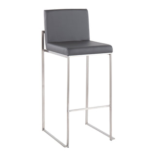 Fuji - Contemporary And Modern Elegance High Back Barstool