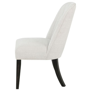 Bangor - Upholstered Dining Side Chair (Set of 2) - Black / Cream