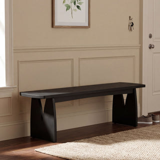 Dining Bench For Kitchen - Black