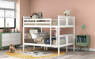 Bunk Bed With Ladder For Bedroom