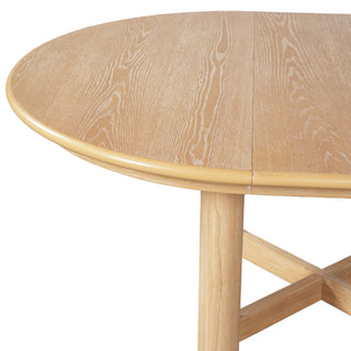 Extendable Oval Dining Table With Leaf